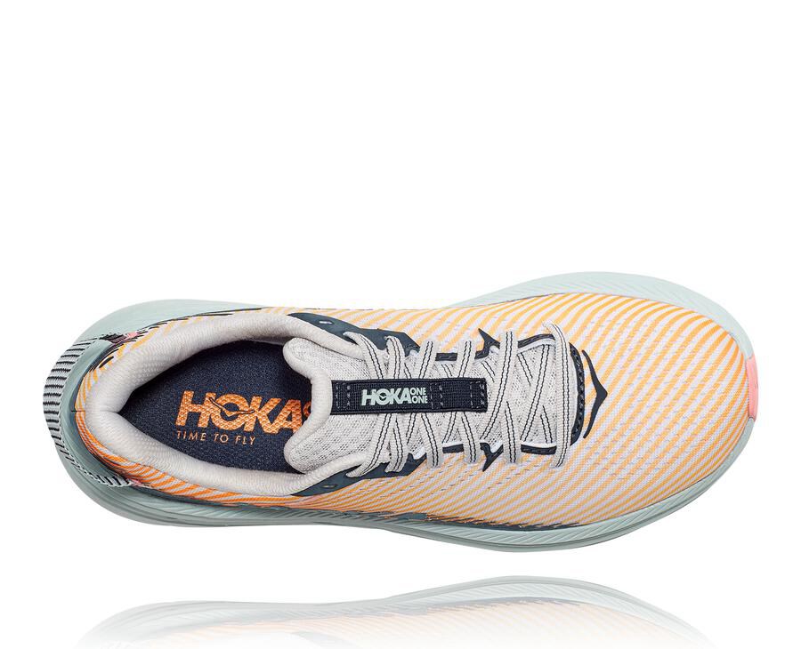 Hoka Australia One One Rincon 2 - Womens Running Shoes Black/Beige - EIWUM-4913